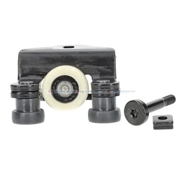 Rullstyrning, skjutdörr