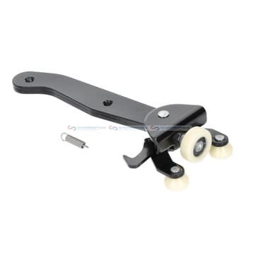 Rullstyrning, skjutdörr