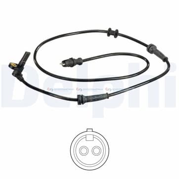 Sensor, hjulhastighet