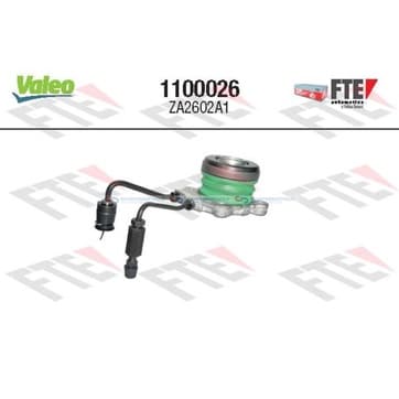 Central slavcylinder, koppling