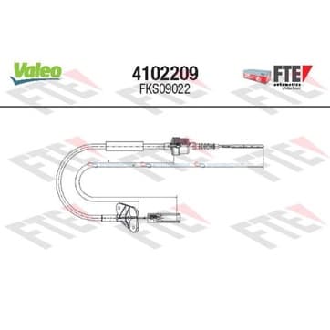 Vajer, kopplingsstyrning 995/625mm från Autofrance
