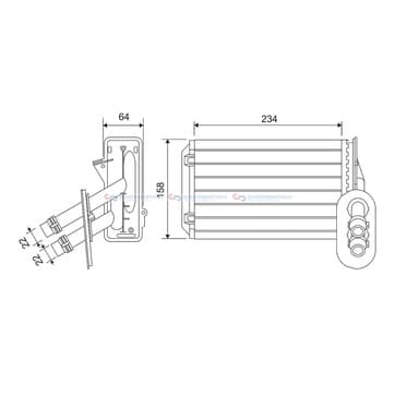 Värmeväxlare, kupévärme