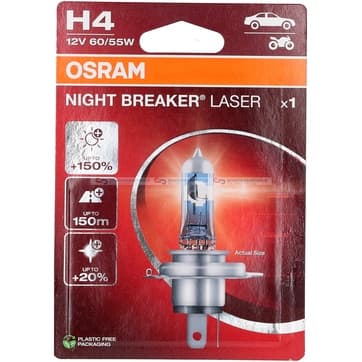 Lampa, H4 H4 12V 60/55W P43t från Autofrance