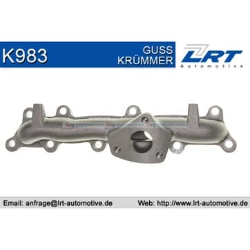 Grenrör, avgassystem