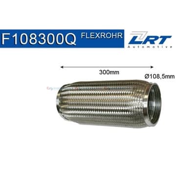 Flexrör, avgassystem 300,0mm Inter Lock från Autofrance