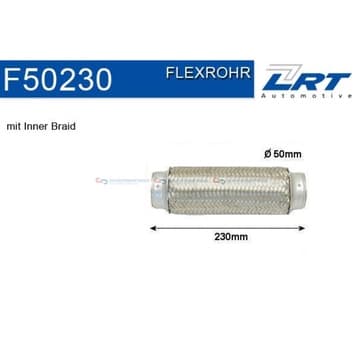 Flexrör, avgassystem 230mm Inner Braid från Autofrance