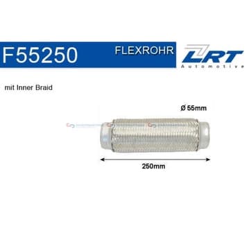 Flexrör, avgassystem 254mm innerväv från Autofrance