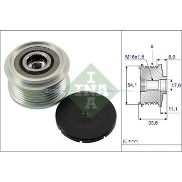 Generator, Freewheel Clutch från Autofrance