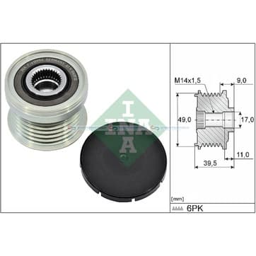 Generator, Freewheel Clutch från Autofrance