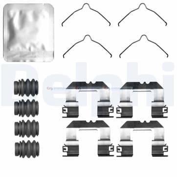 Tillbehörssats, bromsbelägg från Autofrance