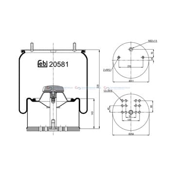 Bälg, luftfjädring