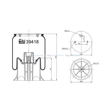 Bälg, luftfjädring