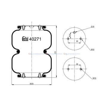 Bälg, luftfjädring