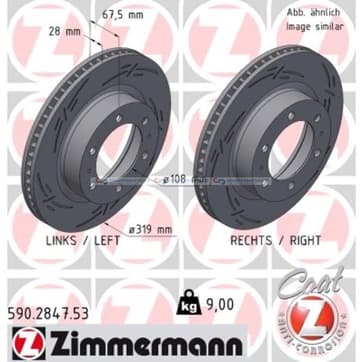 Bromsskiva, Framaxel — Framaxel från Autofrance