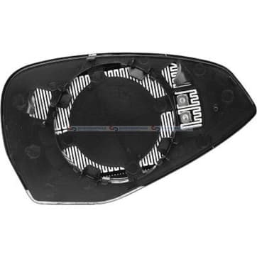 Spegelglas, backspegel, Vänster — Vänster från Autofrance