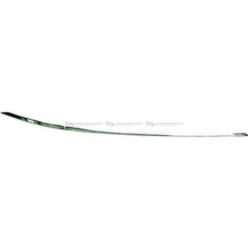 Skyddslist, stötfångare, Vänster fram chrom — vänster fram från Autofrance