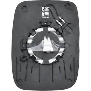 Spegelglas, backspegel, Höger