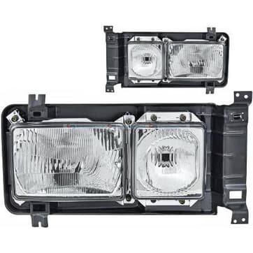 Insats, strålkastare, Tvåsidig, Fram