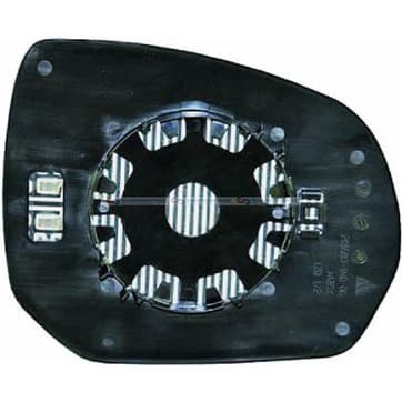 Spegelglas, backspegel, Höger