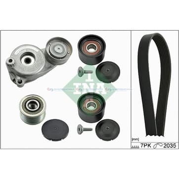 Flerspårsremssats 7