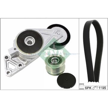 Flerspårsremssats 6 från Autofrance