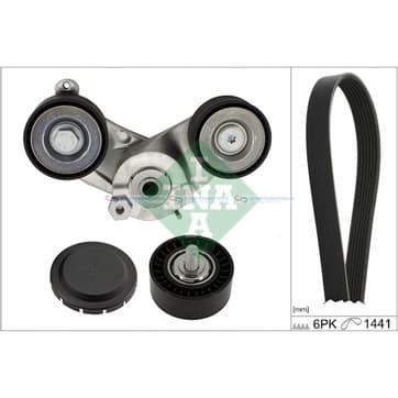 Flerspårsremssats 6 från Autofrance