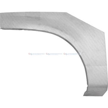 Sidoplåt, Höger bak — till höger bak