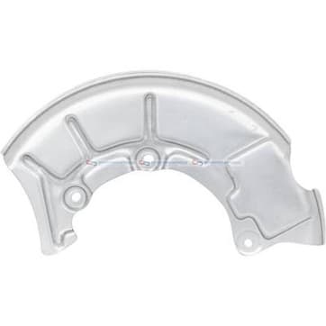 Stänkskydd, bromsskiva, Framaxel vänster — Framaxel vänster från Autofrance