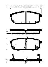 BROMSKLOSSAR BAK — Bakaxel