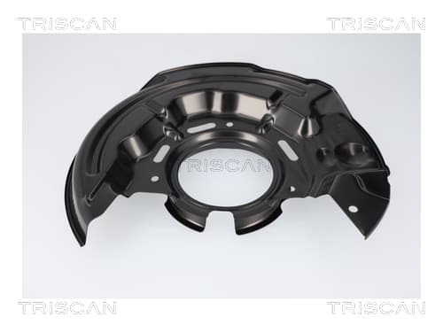 Splash shield, disc brake — framaxel höger från TRISCAN