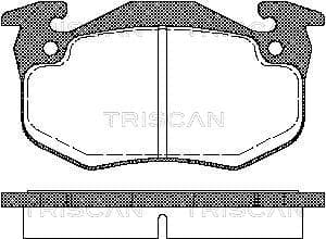 BROMSKLOSSAR FRAM — Framaxel från TRISCAN