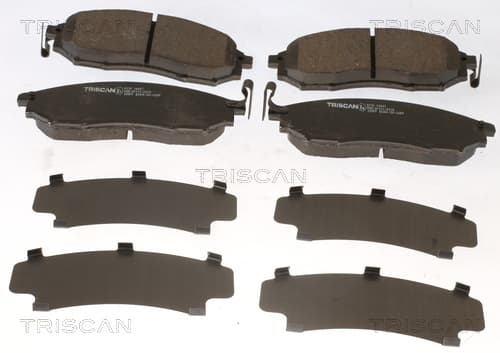 Bromsklossar fram — Framaxel från TRISCAN