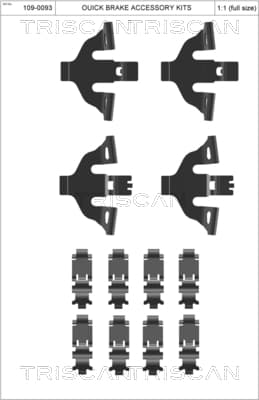BROMS MONTERINGSSATS från TRISCAN
