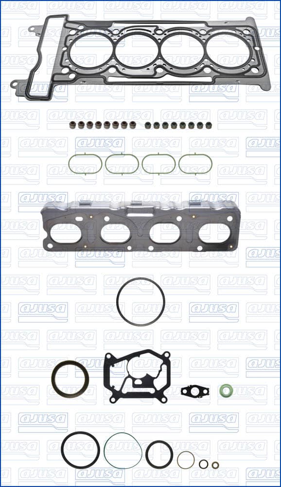 PACKNINGSSATS WITH TOPPLOCK PACKNING