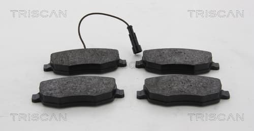 Bromsklossar fram — Framaxel från TRISCAN