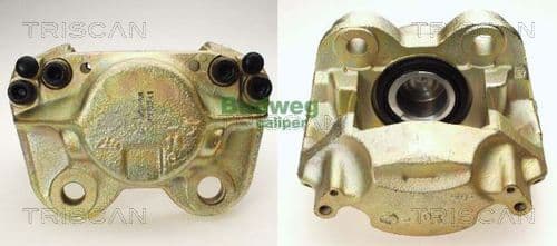 BUDWEG BROMSOK — bakom axeln från TRISCAN