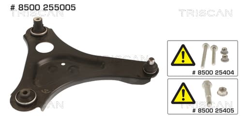 Länkarm nedre komplett — Nedre från TRISCAN