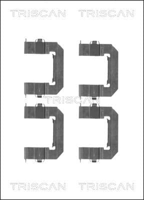 Broms monteringssats från TRISCAN