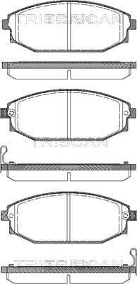 BROMSKLOSSAR FRAM — Framaxel från TRISCAN