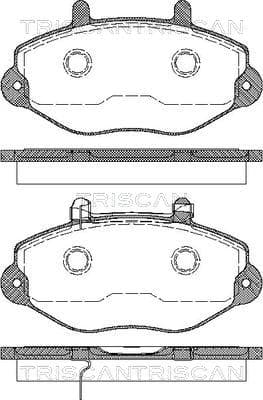 BROMSKLOSSAR FRAM — Framaxel från TRISCAN
