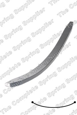 Blatfjäder framaxel, komposit — framaxel från TRISCAN