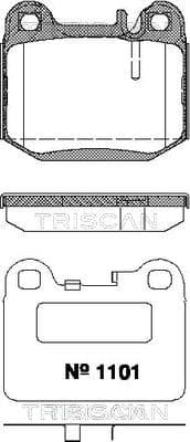 BROMSKLOSSAR BAK — Bakaxel från TRISCAN