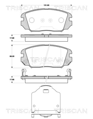 BROMSKLOSSAR FRAM — Framaxel från TRISCAN