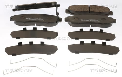 Bromsklossar fram — Framaxel från TRISCAN