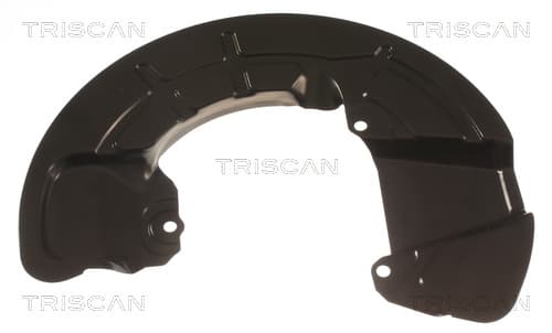 Splash shield, disc brake — framaxel höger från TRISCAN