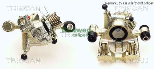 Budweg bromsok — Bakaxel höger från TRISCAN