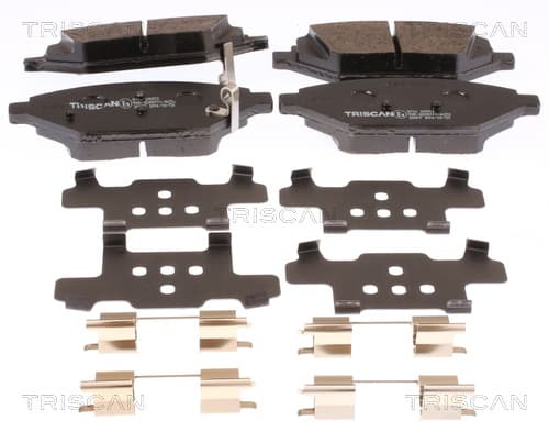 Bromsklossar fram — Framaxel från TRISCAN