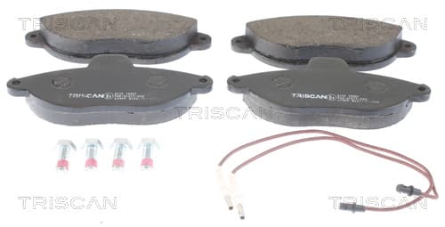 Bromsklossar fram — Framaxel från TRISCAN