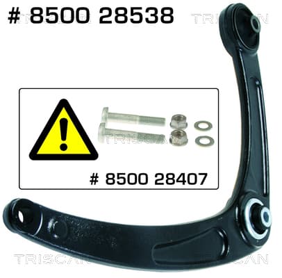 LÄNKARM NEDRE KOMPLETT — Nedre från TRISCAN