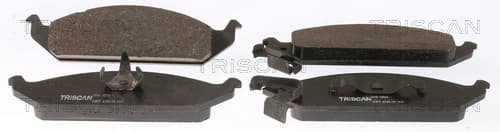 Bromsklossar fram — Framaxel från TRISCAN